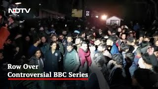 Stones Thrown At JNU Students Watching BBC Series On PM Narendra Modi