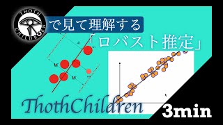 【数分解説】ロバスト推定(M推定法+TukeyBiweight) : ノイズ(外れ値)があるデータでも適切に関数にフィッティング/推定したい