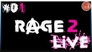 LIVE RAGE 2 #01 - INICIO MUNDO INSANO (PC, 1080P, PT-BR, GAMEPLAY)