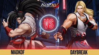 KOFXV 🔥 Madkof (Nakoruru/Haomaru/Sylvie) vs Daybreak (Andy/Gato/Ryo) -  Best Fights KOF15