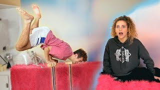 My Brother does my Workout Routine for a day