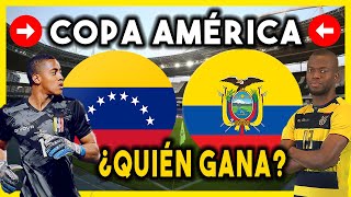 VENEZUELA vs ECUADOR COPA AMERICA 2021 2-2 HOY ALINEACION PARTIDO EN VIVO GRATIS resumen goles
