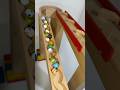 Marble Run ASMR ☆ Wooden winding slope + cute red car #marblerunhealing #satisfying