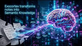 Exocortex transforms notes into Semantic Knowledge #ExocortexAI #एआईज्ञानप्रबंधन #Wissensmanagement