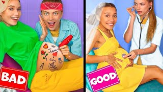 Good Pregnant vs Bad Pregnant! Funny Pregnant Situations & DIY ideas by Mr Degree