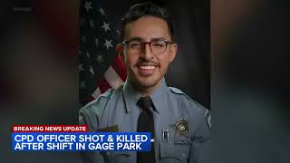 Vigil held for off-duty Chicago Police Officer Luis Huesca, shot to death in Gage Park