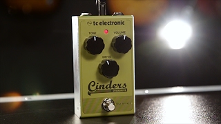 TC Electronic Cinders Overdrive Effects Pedal Demo