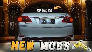 COROLLA HARDY K LIYE NEW MODS FT. DUCKTAIL SPOILER || EXHAUST TIPS || AUTOSHOW PREPS