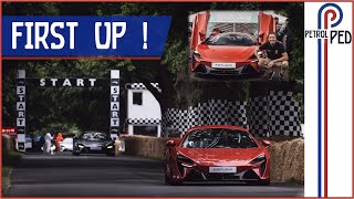 2022 Festival of Speed - I was first car up the hill in a McLaren Artura !