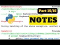 Notes | Python Tutorial