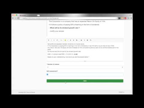 Activating self assessment Activating self assessment