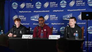 Griz Basketball vs. Idaho Press Conference [Big Sky Conference Semifinals] - 3/11/25