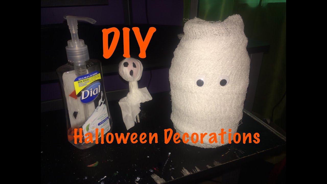 Diy Halloween Decorations Youtube