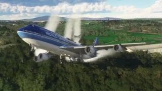 #tiktok 👍Spectacular Accident Of A Boeing 747 ✈️ And We Say It 1000 Times.  If you drink don't drive