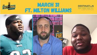 Philadelphia Eagles DT Milton Williams | Phillies have...ROOKIES? | Sixers Drama? | Farzy Show 3/31