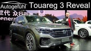Volkswagen Touareg III REVEAL REVIEW & SUV special - 2019 VW Touareg 3 - Autogefühl