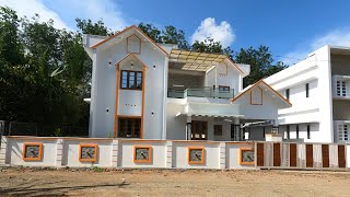 8 cents 2250 sqft new house at Thodupuzha, Kerala. Price 90 lakhs