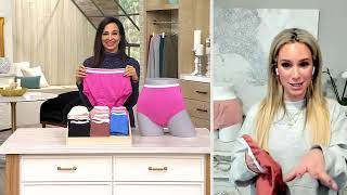 Breezies Original Cotton Brief Panties Set of 6 on QVC