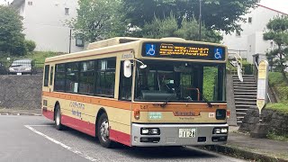 神奈中バス車窓 淵野辺駅北口→小山田桜台 /淵30 淵野辺駅北口1519発