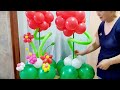 엄마의풍선아트 퍼프볼장식 balloon puffball decoration