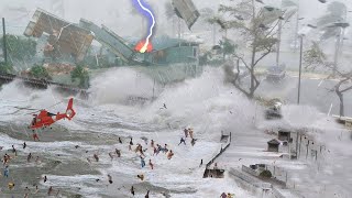 France now! Cyclone Belal destroyed everything in Reunion and Mauritius