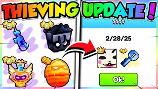 UNLOCKING EVERYTHING in PETS GO THIEVING UPDATE!! (Roblox)