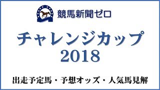 「チャレンジカップ2018」出走予定馬・予想オッズ・人気馬見解