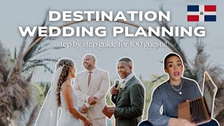 HOW TO PLAN A DESTINATION WEDDING | getting married in Dominican Republic!