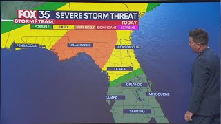 FOX 35 Storm Alert Days: Deadly lightning, tornadoes possible this weekend followed by big cold fron