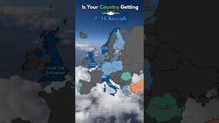 Is your country getting F-35 Aircraft? #mapping #geography #europe #country #countries  #history