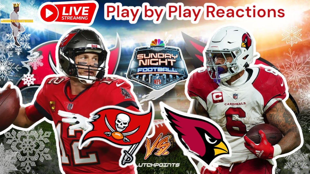 NFL CHRISTMAS 🎄 FOOTBALL TAMPA BAY BUCCANEERS VS ARIZONA CARDINALS PLAY ...