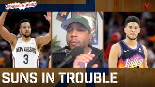Why Chris Paul can't carry Phoenix Suns with Devin Booker out vs. Pelicans | Jenkins & Jonez