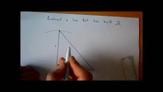 Constructing Root 2 and Root 3