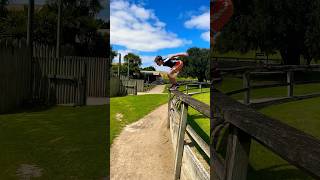 Max Radivo doing parkour