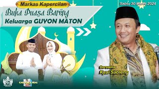 Pengajian dan Buka Puasa  Bareng  Keluarga Guyon Maton Cak Percil Cs