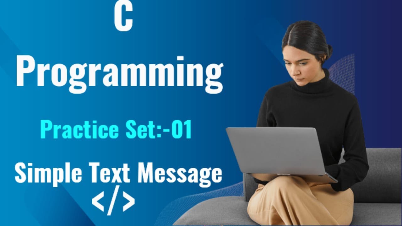 C Programming Language | Practice Set 01|#C Programming | C Programming ...