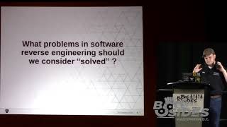 BSides DC 2019 - JARVIS for Code? Meaningful AI Research for Software Reverse Engineering