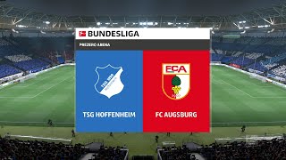 ⚽ TSG Hoffenheim vs FC Augsburg ⚽ | Bundesliga (08/01/2022) | Fifa 22