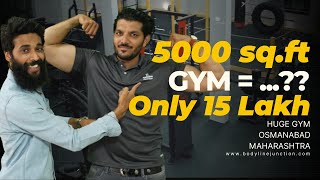 Full gym in 5000 sq.ft...?? in only 15 Lakh | Commercial gym machines | Gym manufacturer | #gym #yt