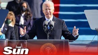 Joe Biden gives first speech as president of the United States - In full