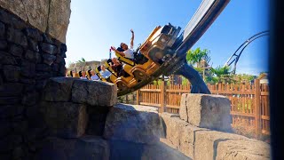 Mahuka - Walibi Rhône-Alpes | 4K Front Row POV