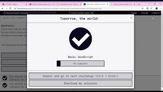 Learn Basic JavaScript Comment Your JavaScript Code freeCodeCamp org Google Chrome 2019 12 16 1