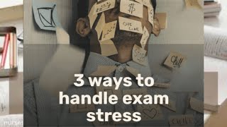 3 Ways To Handle Exam Stress|| Exam Pressure||Exam Anxiety||Exam Failure