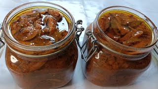 টক ঝাল মিষ্টি জলপাই আচার। How to make Jolpai Achar/Olive Pickle recipe by Rahimas Kitchen