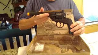 Webley MK VI co2 air soft revolver ,G293 Wells. review