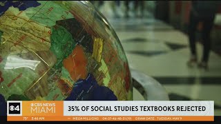 Florida rejects more than a third of social studies textbooks submitted for approval