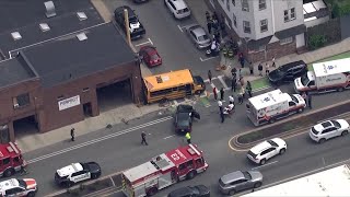 Students taken to hospitals after school bus crash in Everett