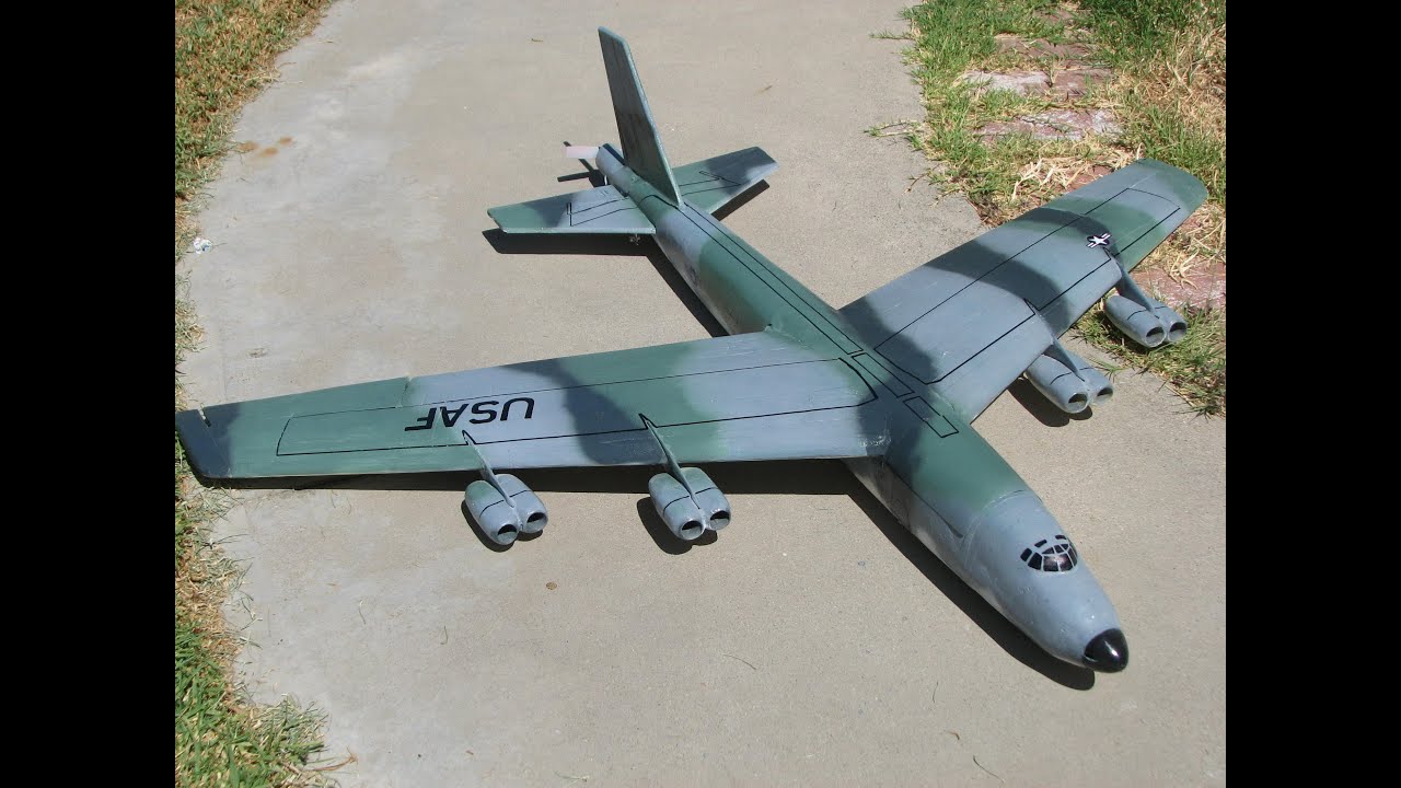 RC B-52 Bomber - YouTube