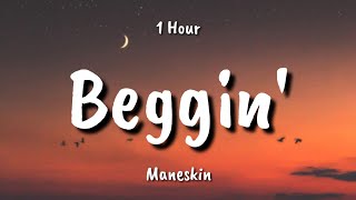 Måneskin - Beggin' (1 Hour Loop) "I'm beggin', beggin' you" [TikTok Song]
