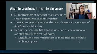 The Nature of Deviance - Part II